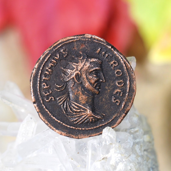 Roman Æ Medallion of Herodes Bronze Coin