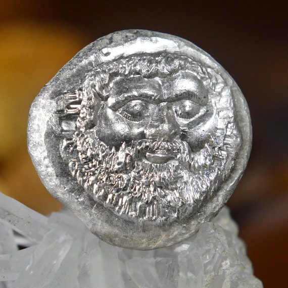 Silver Greek Octadrachm of Teres I (Terez I), King of Thrace, Thracian Tribe, Odrysian Kingdom, Ancient Greece, Solid Silver Oktodrachm Coin