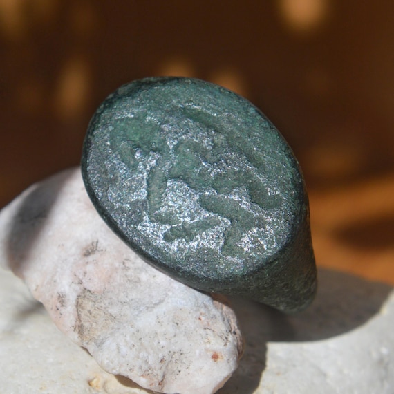 Roman Bronze Stamp Seal Ring