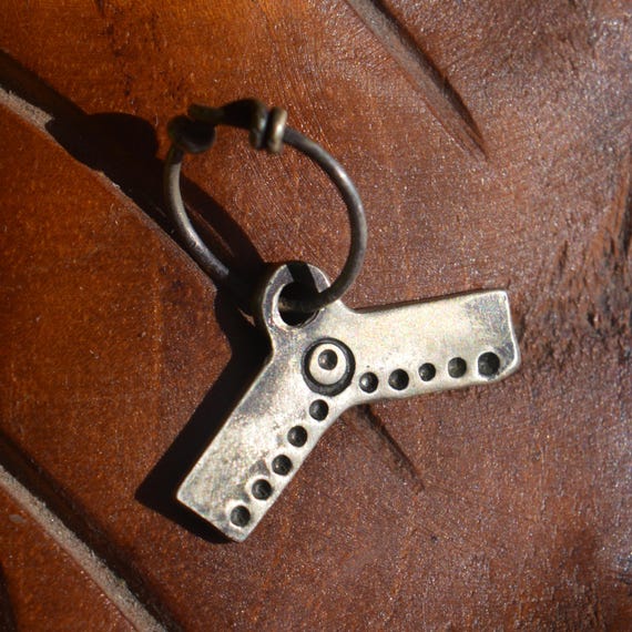 Viking Solid Silver Pendant Amulet