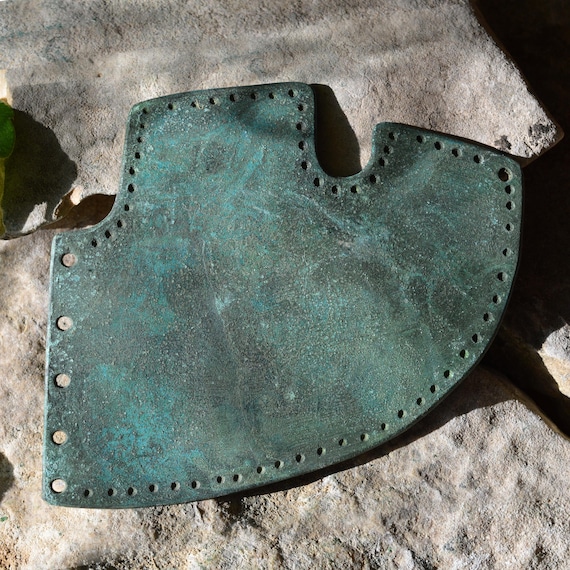 Roman Bronze Helmet Cheek Piece