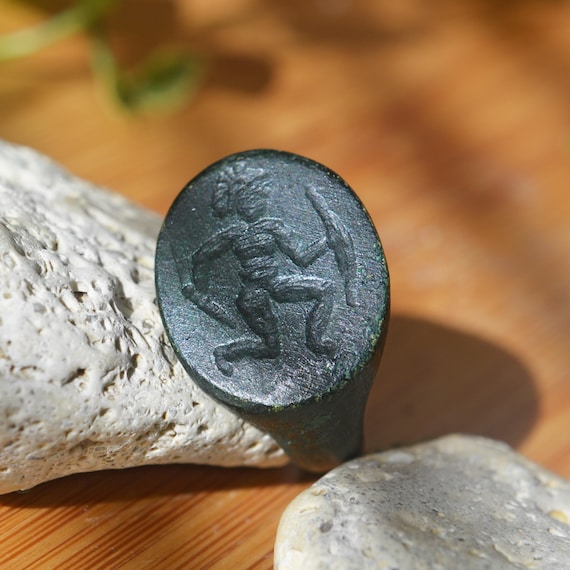 Roman Bronze Stamp Seal Ring