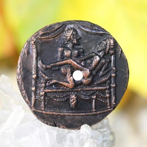 Roman Æ Spintria Brothel Entry Token AVIII Bronze Coin