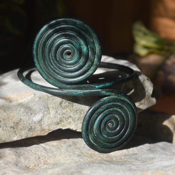 Roman Bronze Spiral Bracelet