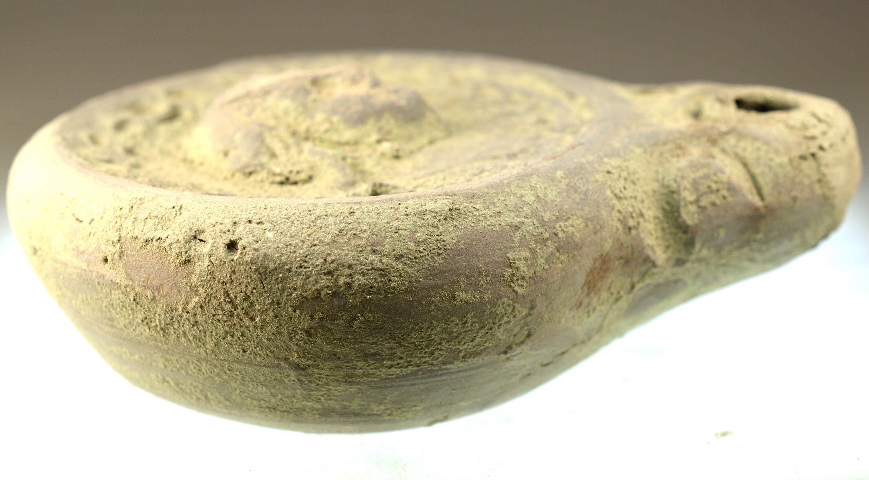 Roman Clay Oil Lamp Pottery Oil Lamp Terracotta Artificial Etsy