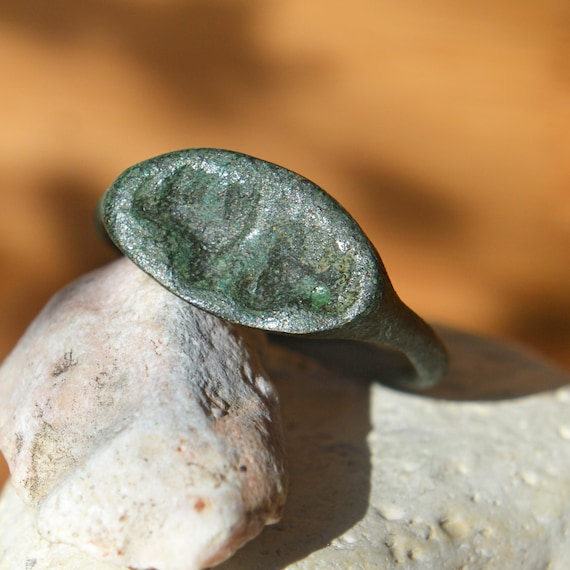 Roman Bronze Stamp Seal Ring