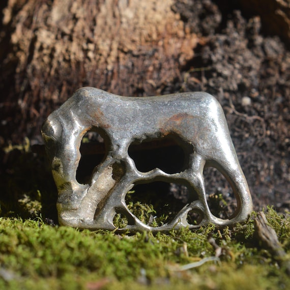 Roman Solid Silver Zoomorphic Brooch Fibula