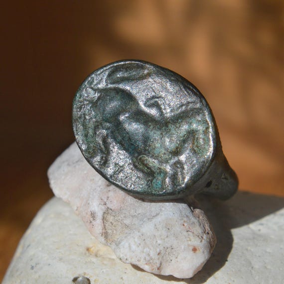Roman Bronze Stamp Seal Ring