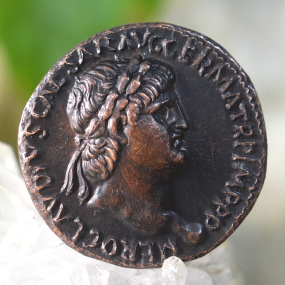 Roman Æ Sestertius of Nero Decursio Bronze Coin