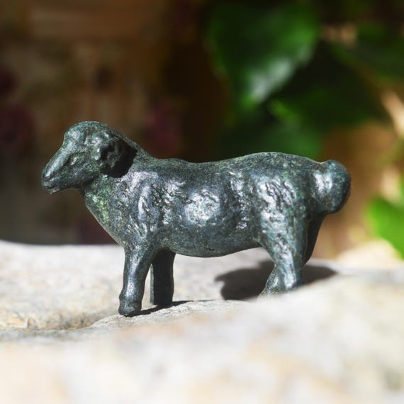 Roman Bronze Figurine of a Ram