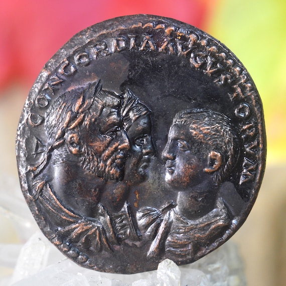Roman Æ Medallion of Philip I the Arab, Marcus Julius Philippus Bronze Coin