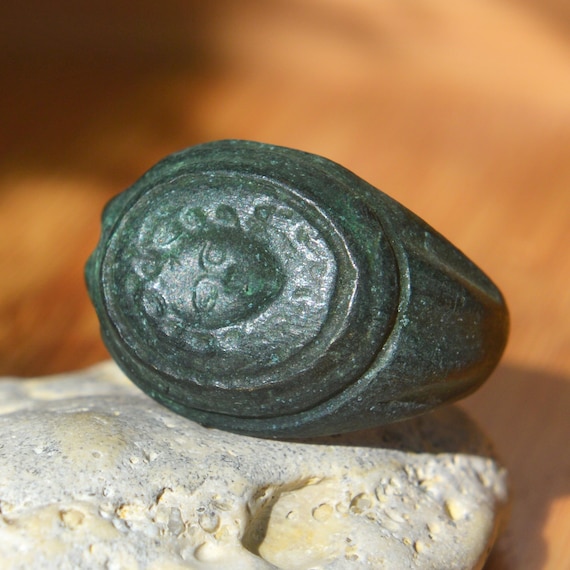 Roman Bronze Stamp Seal Ring