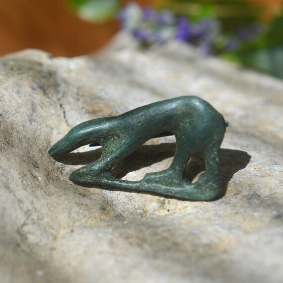 Roman Bronze Zoomorphic Brooch Fibula