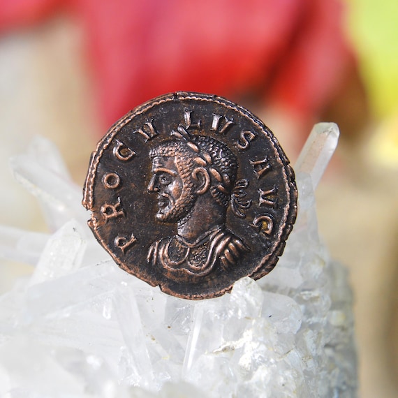 Roman Æ Medallion of Proculus Bronze Coin