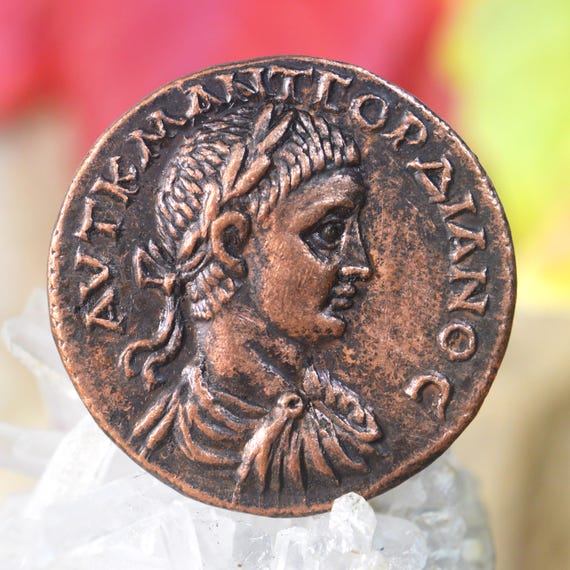 Roman Æ Medallion of Gordianus III Pius, Marcus Antonius, Hadrianopolis Bronze Coin