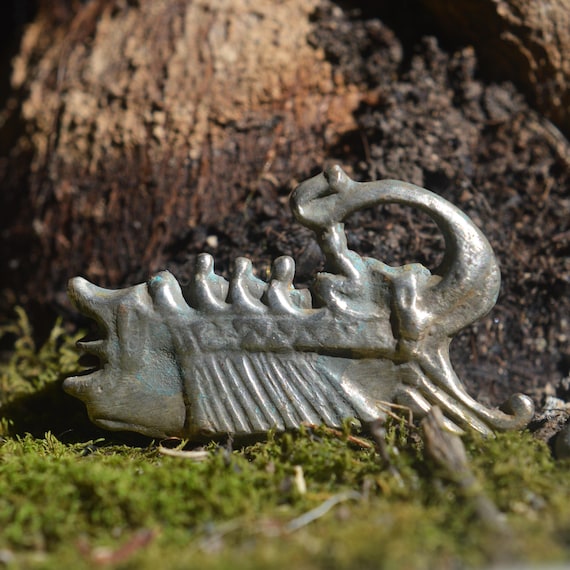 Roman Solid Silver Brooch Fibula