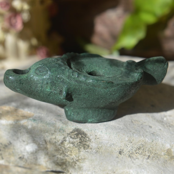 Roman Bronze Oil Lamp