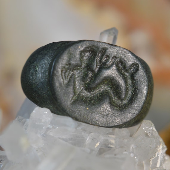 Roman Bronze Stamp Seal Ring