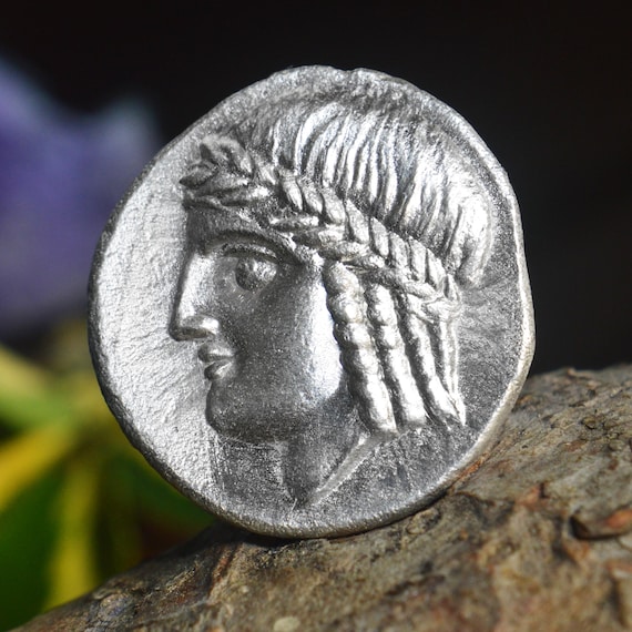 Silver Greek Tetradrachm of ΕΥΔΕΤΙΟ, ΤΕΥΔΕΤΙΟΥ, Dynast of Thrace, Solid Silver Coin