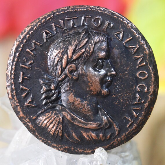 Roman Æ Medallion of Gordianvs III Pivs, Marcvs Antonivs, Hadrianopolis Bronze Coin