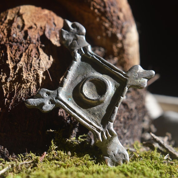 Roman Solid Silver Brooch Fibula