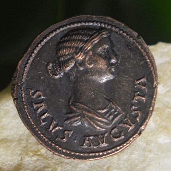 Roman Æ Dupondius of Livia Drusilla, mother of Tiberius and Nero Drusus Bronze Coin