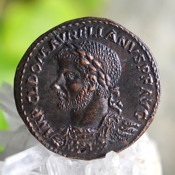 Roman Æ Sestertius of Avrelianvs (Avrelianus), Lvcivs Domitivs Bronze Coin
