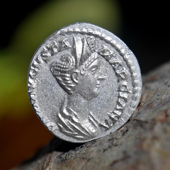 Silver Roman Denarius of Vlpia Marciana Diva Augusta Ulpia Marciana Sister of Trajan Solid Silver Coin