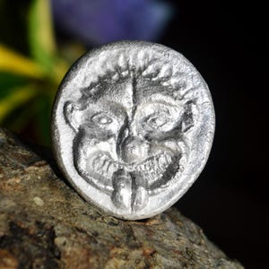 Silver Greek Tetradrachm of Athens (Attica), Wappenmünzen Series, Medusa Gorgon Solid Silver Coin