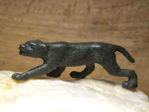 Roman Bronze Figurine of a Tiger