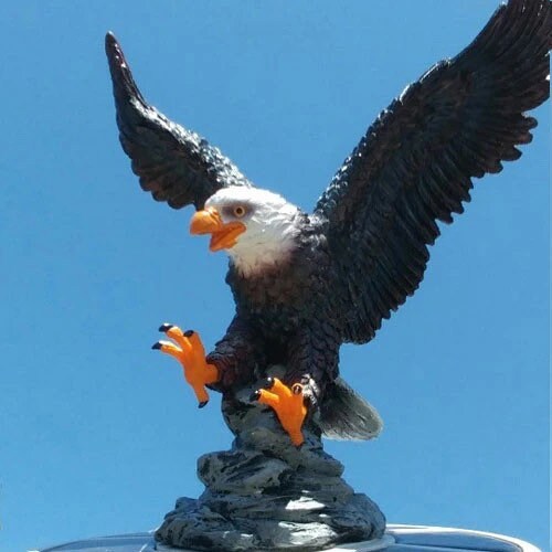 Flying Eagle Flagpole Topper - Etsy