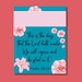 Floral Turquoise Binder Covers With Scriptures (digital Download) - Etsy