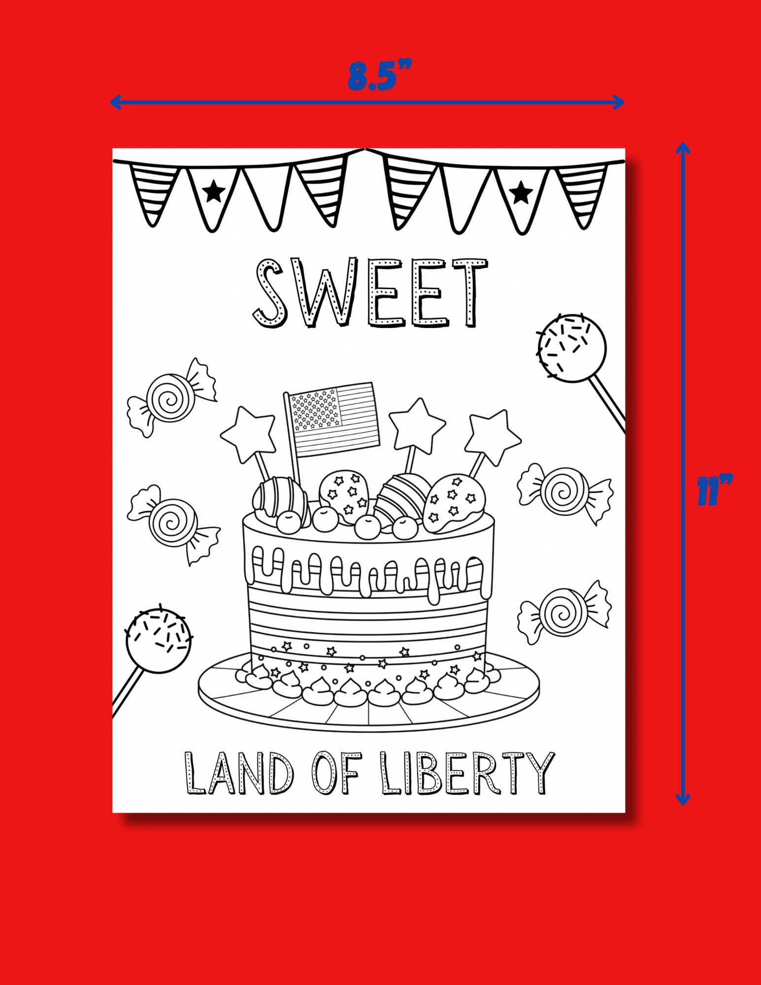 Fourth Of July Printable Coloring Pages Bundle Of 6 Coloring Pages Fourth of july printable coloring pages bundle of 6 coloring pages
