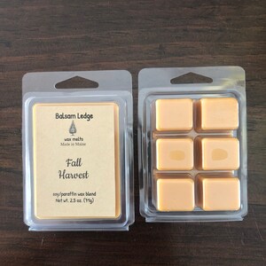 Fall Harvest scented wax melts