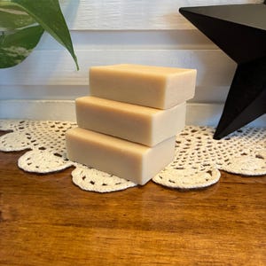 Simply plain goat milk soap
