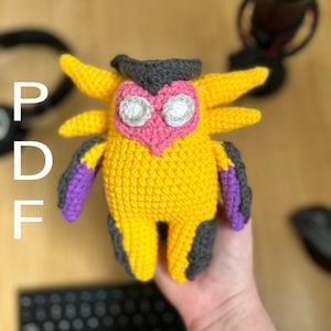 Crochet pattern | Valorant Gekko&#39;s Wingman