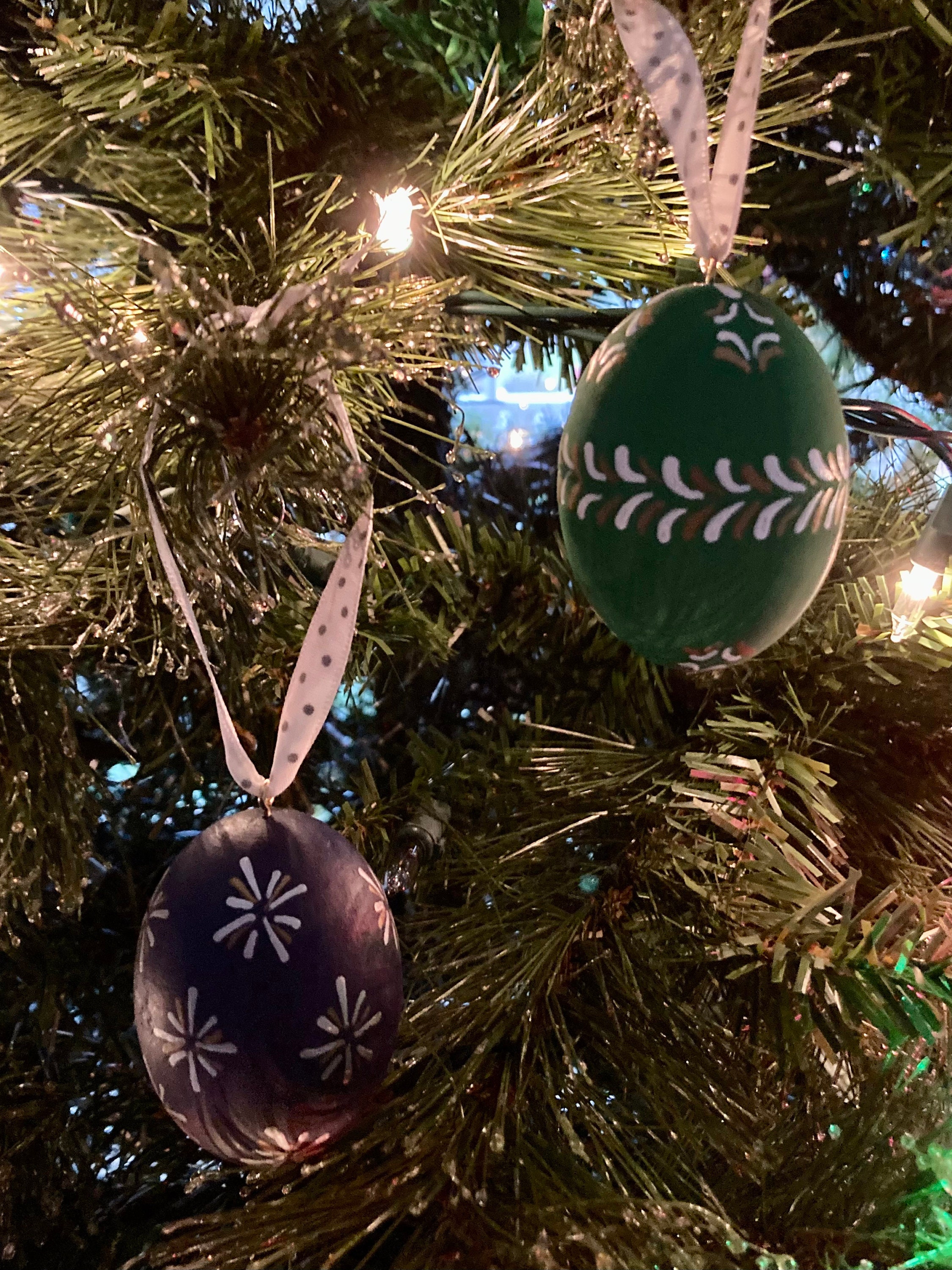 Marguciai Wooden Egg Ornament Etsy