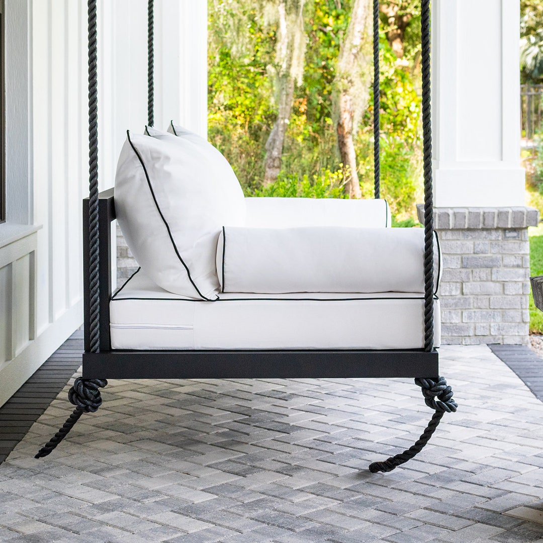 The Sophia Swing Bed Crib Size Aluminum Swing Bed Etsy