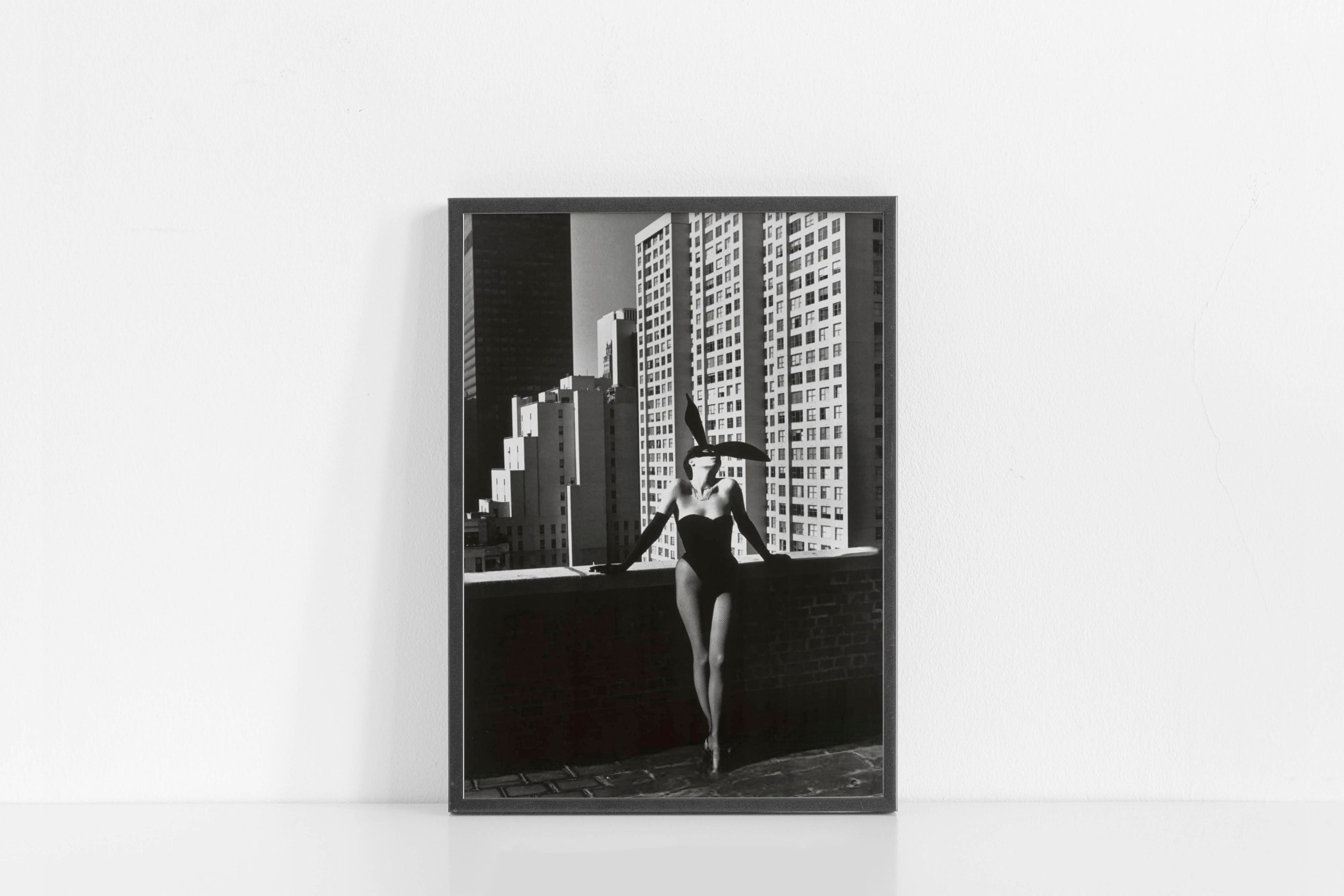 Helmut Newton, Elsa Peretti as a Bunny, New York Iconic Photography ...