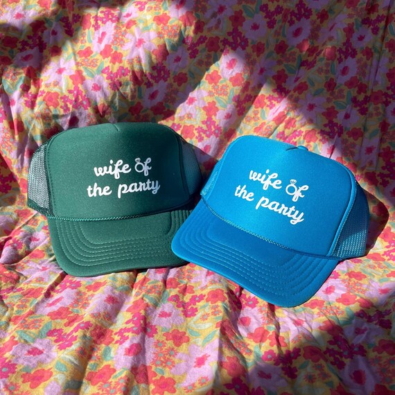 WIFE OFDA PARTY! -foam Trucker Hat Fun Trendy Cap for 
