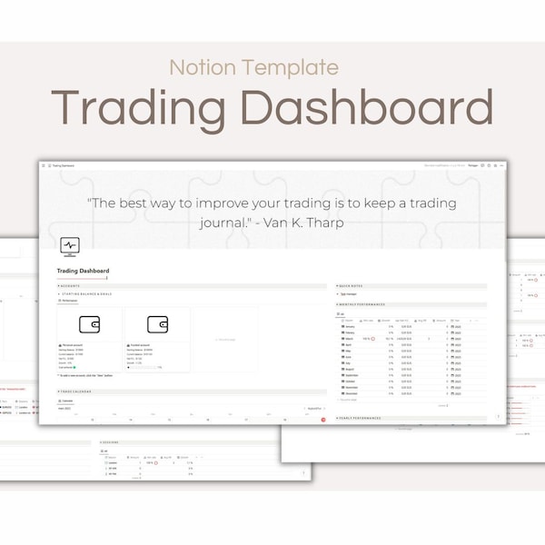 Trading Template Notion Etsy Trading Template Notion Etsy