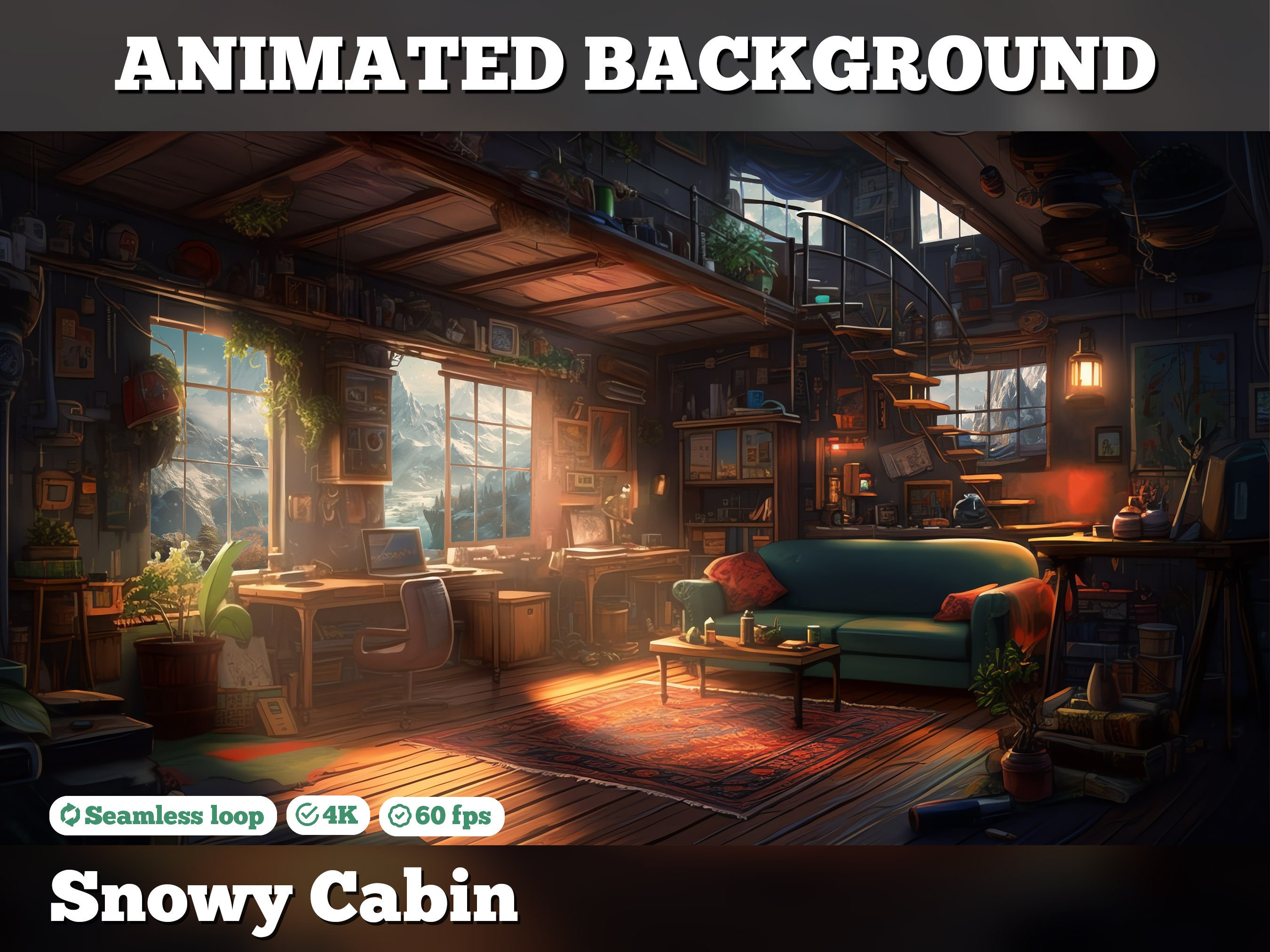 Vtuber Background Animated Stream Room Background Vtuber Etsy Canada