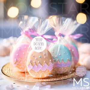 Round Tag Mockup White Sticker Label Mockup Cookie Mockup Favor Mockup Easter Mockup Bundle Mock up Cookie Mock up Bundle Spring Mockup