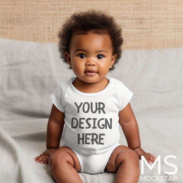 Infant Bodysuit Mock ups White Baby Bodysuit Mockup Bodysuit Mockup Bundle Kids Styled Photography Kids Mock up Bundle Kids Tshirt Mockup