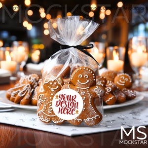 Round Tag Mockup White Sticker Label Mockup Cookie Mockup Favor Mockup Christmas Mockup Photo Mock up Cookie Candy Mockup Bundle Fall Mockup