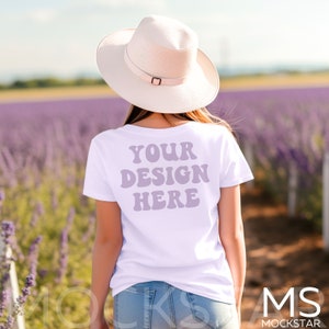Bella Canvas 3001 White Tshirt Mockup Bundle Bella Canvas Shirt Mock up Bundle Model Mockup Bella Canvas Mock ups T-Shirt Mockup Trendy Mock