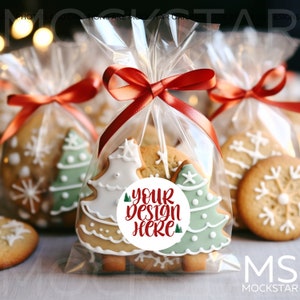 Round Tag Mockup White Sticker Label Mockup Cookie Mockup Favor Mockup Christmas Mockup Photo Mock up Cookie Candy Mockup Bundle Fall Mockup