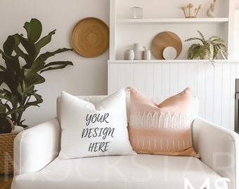 Pillow Mockup Cushion Mockups Stock Photo Mock Up Throw Pillow Mockup Interior Mock-up  Mock up Sublimation Mock Up Digital Download Jpg