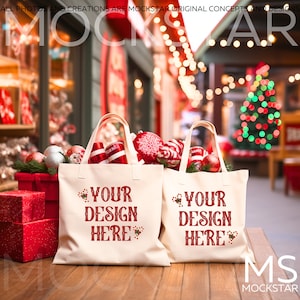 Tote Bag Mockup Natural Canvas Tote Bag Mock up Bundle Shopping Bag Mockup Bundle Natural Tote Bag Mock Ups Canvas Bag Mockup Christmas Mock