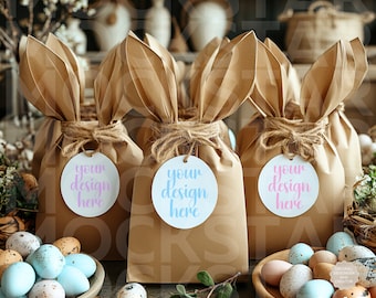 Round Tag Mockup White Sticker Label Mockup Favor Bag Mockup Favor Mockup Easter Mockup Bundle Mock up Cookie Mock up Bundle Spring Mockups